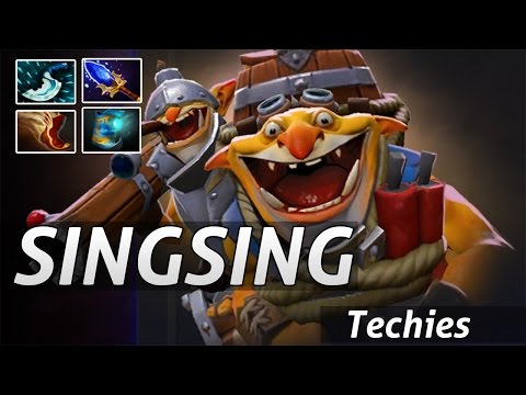 SingSing The Techies Pro - Dota 2 Epic Moments