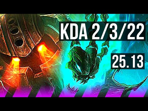 NAUTILUS & Aphelios vs THRESH & Smolder (SUP) | 2/3/22 | KR Master | 25.13