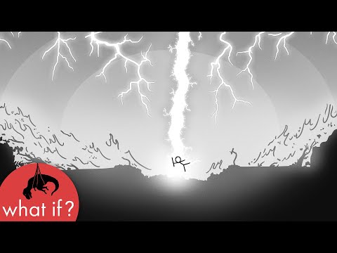 如果地球上所有的閃電都同時擊中同一個地方會怎樣？ (What if all the lightning on Earth struck the same place at once?)