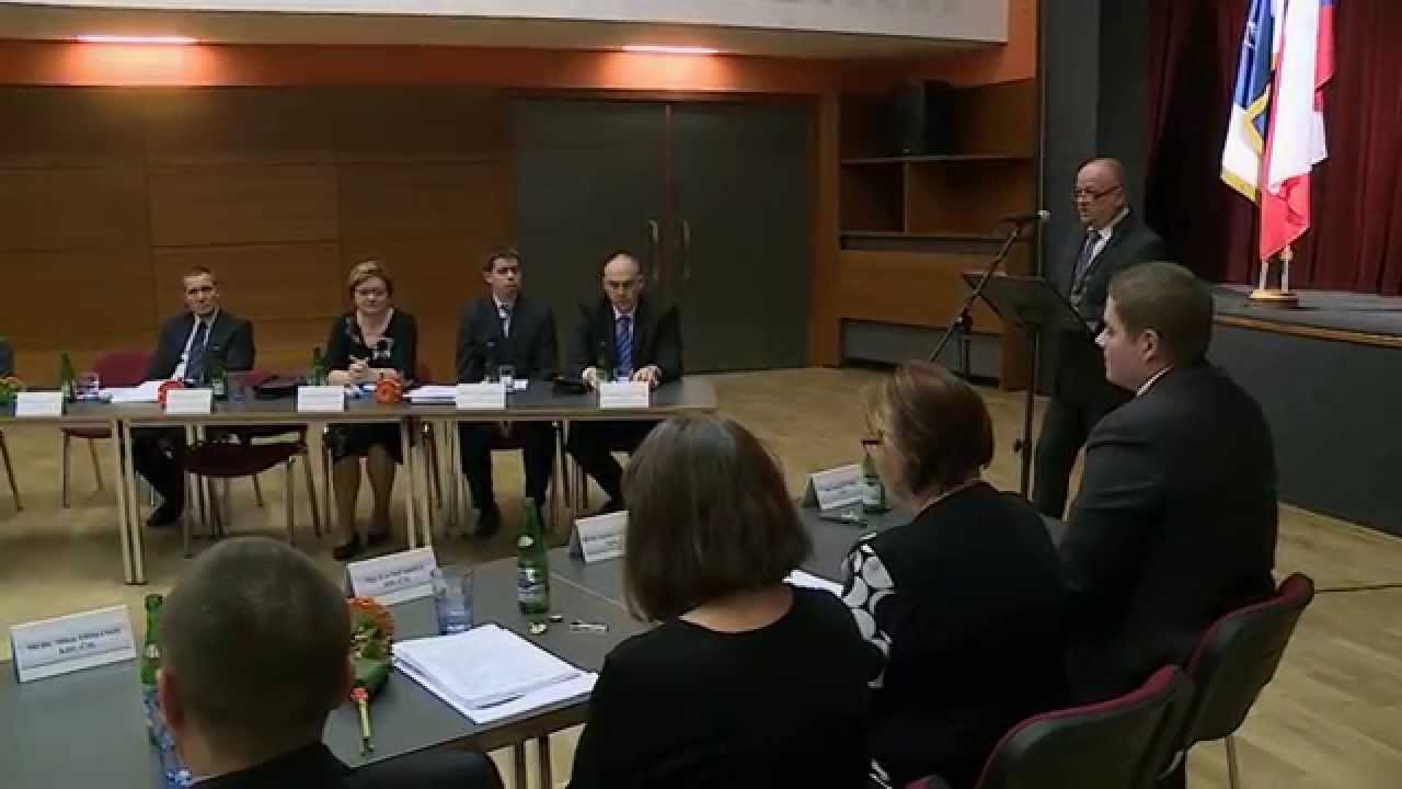 náhled z videa Ustavující zasedání Zastupitelstva města