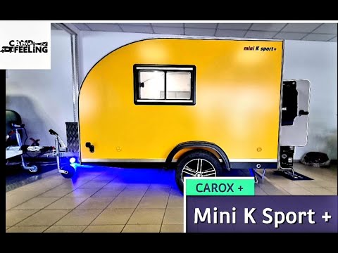 Klein,kleiner,mini! Carox Mini K Sport+🔥Kleiner Campinganhänger ganz groß! Minicamper für Pkw u. ATV