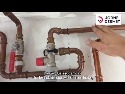 Hoe werkt een overdrukklep van een boiler?
