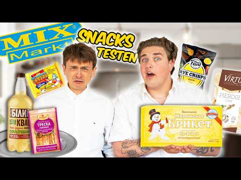 Snacks von Mixmarkt testen 😍🍬 mit Dima