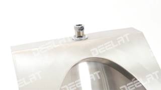1mm Stainless Steel 304 Standing Urinal