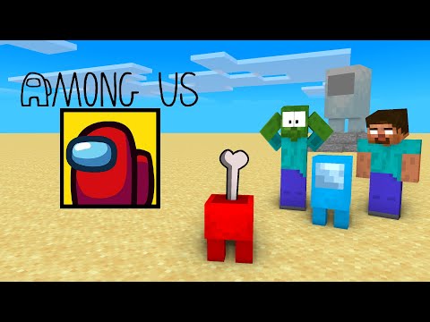AMONG US PRISON BREAK MONSTER SCHOOL HUMANS, REFUTED IMPOSTOR - MINECRAFT