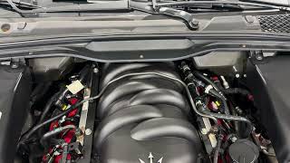 2012 Maserati GranTurismo MC Sport Line Engine Compartment