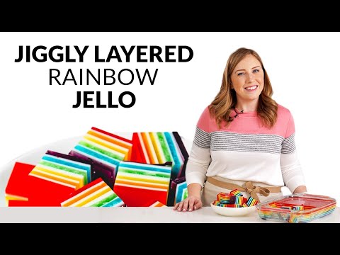 How to Make Rainbow Jello