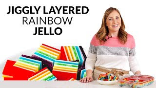 How to Make Rainbow Jello