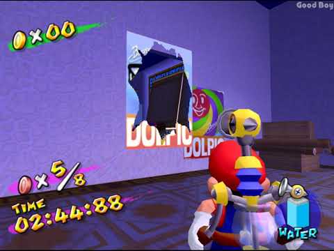 Super Mario Sunshine. Pt.45 "Red Coins in the Hotel"