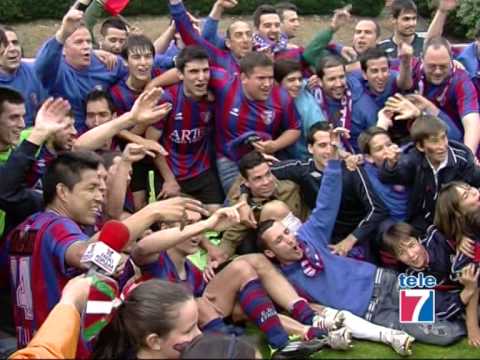 David Movilla tras ascenso SD Leioa a Segunda B