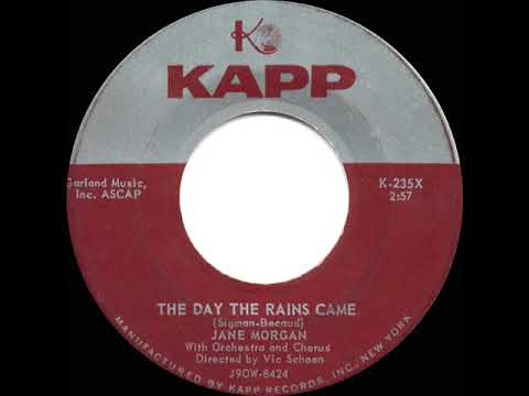 1958 HITS ARCHIVE: The Day The Rains Came - Jane Morgan (#1 UK hit)