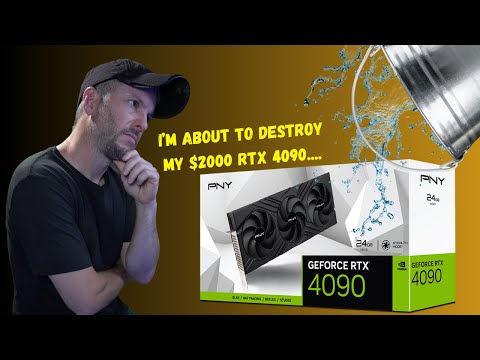 Noob Attempts to Watercool RTX 4090 - Part 1