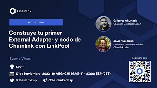 Chainlink Workshop | Tu primer External Adapter y nodo de Chainlink con LinkPool