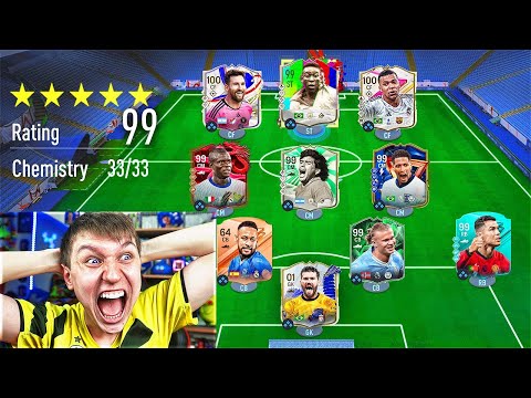 199 RATED!! - FULL GLITCH CARD FUT DRAFT!! *WORLD RECORD* (EA FC 24)