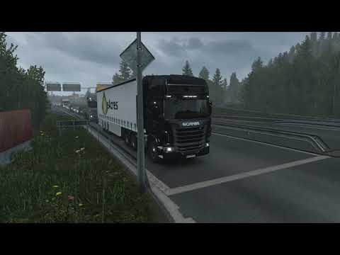 Euro Truck Simulator 2 - Region Heilbronn Map - Maßstab 1:1 - Weinsberg nach Heilbronn - Trackhat