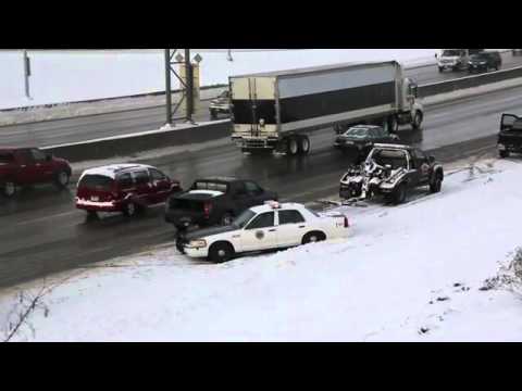 Des Moines Police car spins out of control in traffic accident