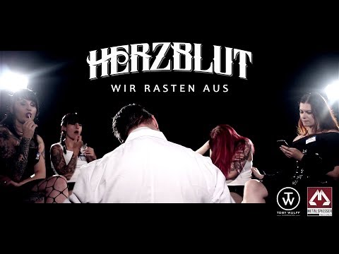 HERZBLUT - Wir Rasten Aus (2017) // Offizielles Video // MetalSpiesser Records