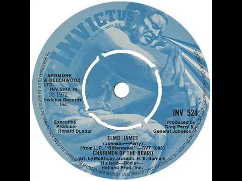 UK New Entry 1972 (196) Chairmen Of The Board - Elmo James