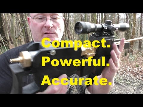 Homemade "Bullpup Sniper Airbow" made from plumbing accessories