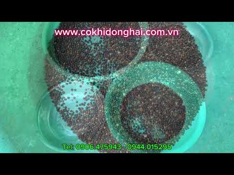 Máy tách đá đỏ hạt tiêu giao Lâm Đồng