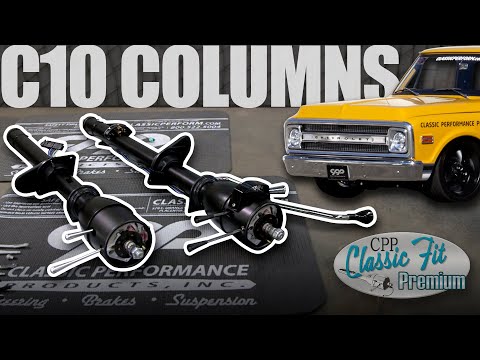 CPP Premium Classic Fit Tilt Column Options for 1967-72 Chevy C10
