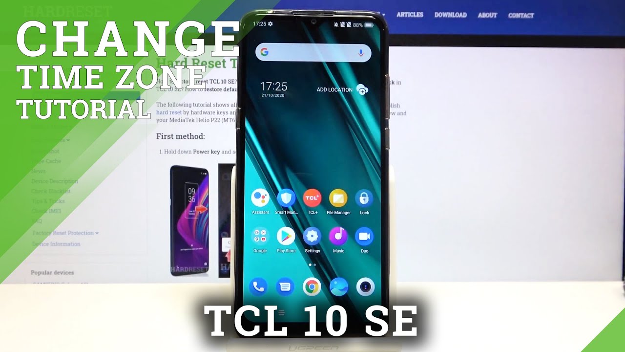 How to Set Date and Time on TCL 10 SE – Date and Time Settings
