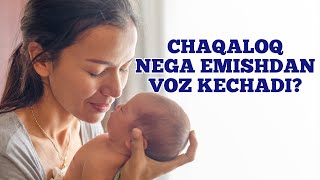 Chaqaloq nima sababdan emishdan voz kechadi?