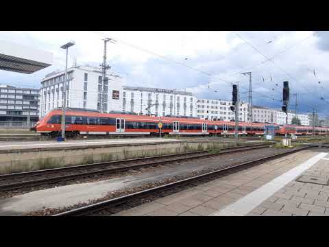 Vertrek S2 (Deutsche Bahn) richting Altdorf(b Nürnberg) op station Nürnberg Hbf [2-8-2021]