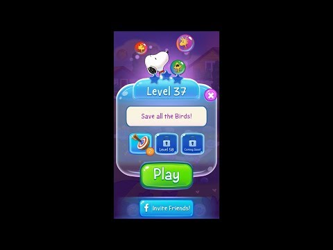 Snoopy Pop Level 37 HD 1080p