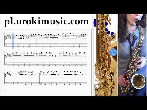 Nauka Gry Na Saksofonie (Altowy) Jonas Blue - Mama Nuty Poradnik Część 2 um-i463