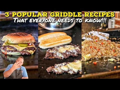 These 3 Griddle Recipes will Change Your Life Forever!!!!