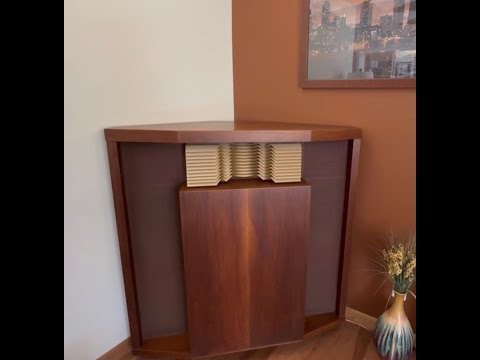 Forgotten Audio Part 1: 1954 JBL Hartsfield Version 1 with Sansui AU111 tube integrated amplifier.