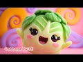 Cabbage Twist Kids Vegetable Action Song Cute 3D Chibi Dance