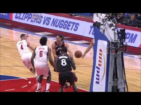 Raptors Highlights: Scola Finds Biyombo - November 22, 2015