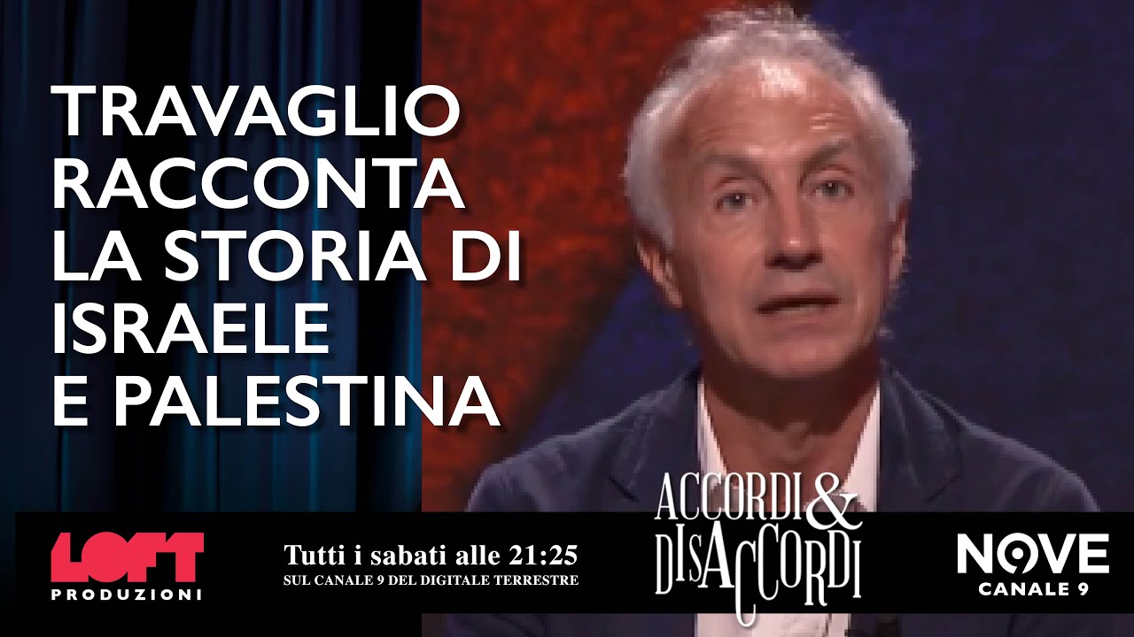 Travaglio racconta la storia di Israele e Palestina