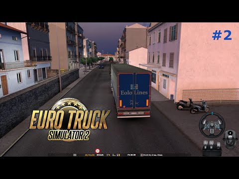 ETS2 #2 | Vive la France DLC - DAF XF | Logitech G29 + Head tracker | Euro Truck Simulator 2