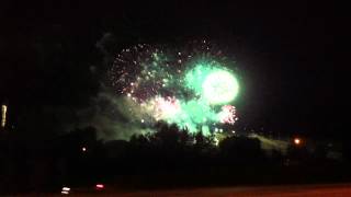 preview picture of video 'July 14, 2012 Calgary Stampede 100 Anniversary Fireworks'