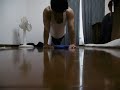 Narrow 210 Push ups in one set ナロー腕立て210回