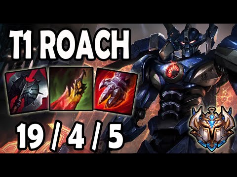 Aatrox vs Sylas TOP [ T1 Roach ] Lol Challenger Korea