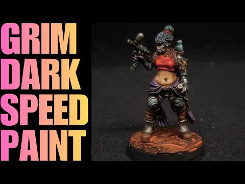 Easy Speed Painting In The Grimdark Style