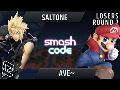 Smashcode 12/27/18 - FS | SaltOne (Cloud) vs Ave (Mario) - Losers Quarters