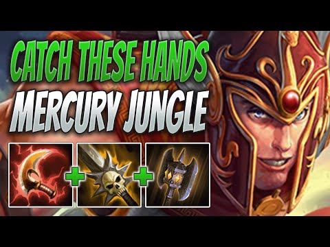 100% CRIT MERC MELTS! Mercury Jungle Gameplay | SMITE 2 Conquest