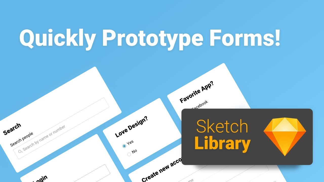 Prototype Faster with Forma Sketch Library!