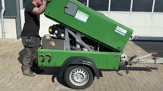 Deutz F2M 1011 Mobiele Diesel Compressor 2.5 m3 / min 22 kW 7 Bar Aanh fahrbarer Kompressor | Bild 4 - Machineryline