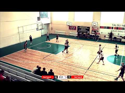 BK Talsi - BK Roja pārbaudes spēle