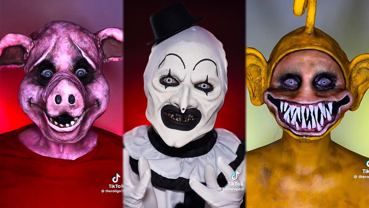Scary TikTok Makeup Compilation