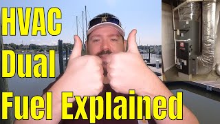 What is Dual Fuel? Simple explanation from a HVAC technician.  All Brands.
