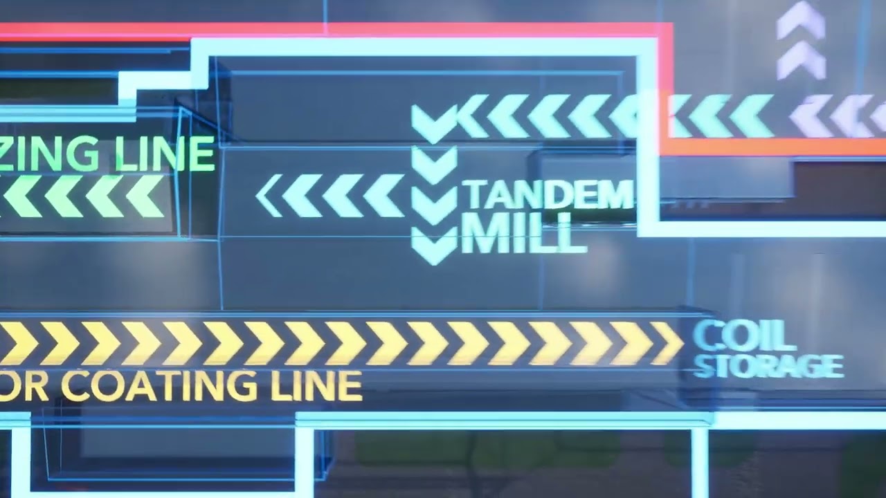 Steel Refinery Animation