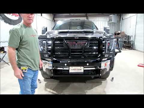 Frontier Grille Guard 2024 GMC Sierra HD Install