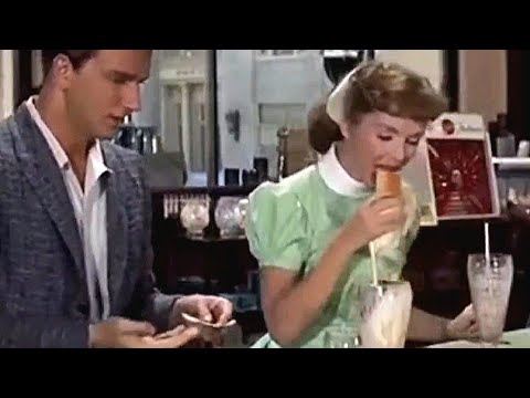 Tammy and The Bachelor - The Hotdog Scene (1957)